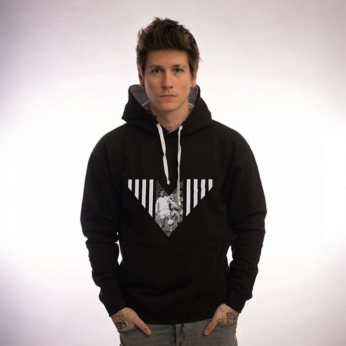 SANTANDER FEKETE HOODIE