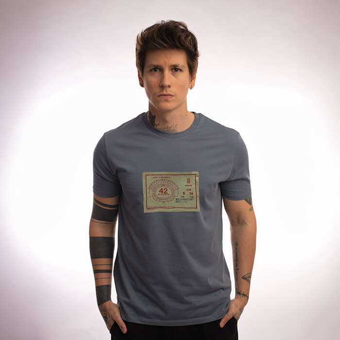 #HUNBRA 1986  SZÜRKE PÓLÓ