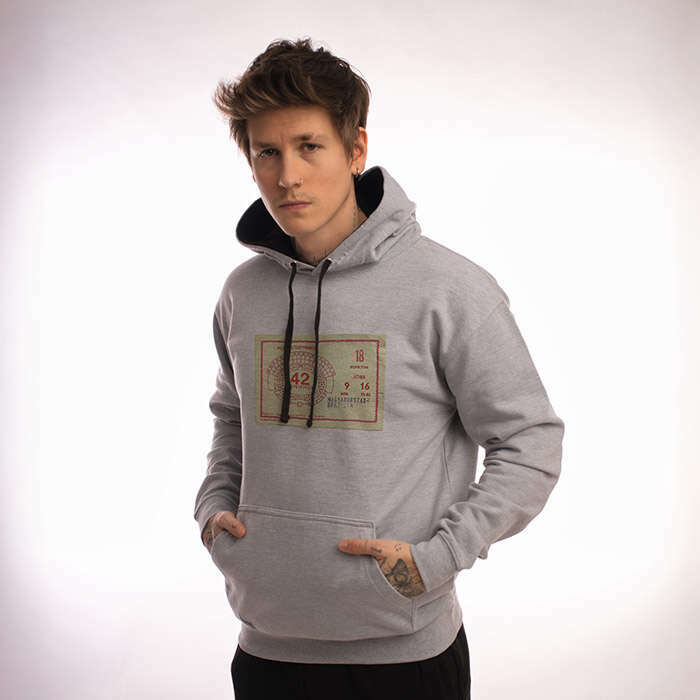 #HUNBRA 1986  SZÜRKE HOODIE