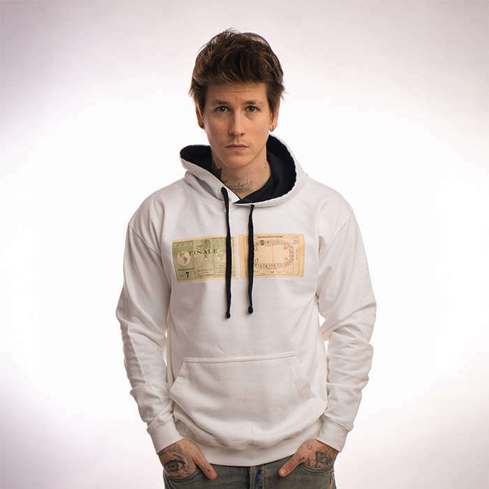 #ITAHUN 1938 FEHÉR  HOODIE