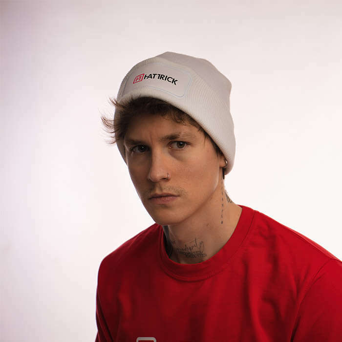 HORIZONT LOGÓ FEHÉR  BEANIE SAPKA